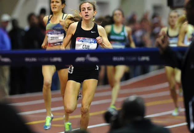 Mary Cain finishes the Wannamaker Mile in second place — New York Daily News