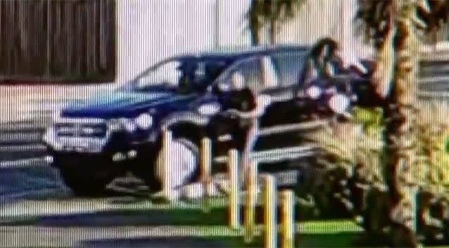 It's alleged a man stole Mr McKirdy's car after he pulled over to help the boy. Source: 7 News