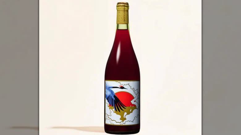 bottle of grape republic wine