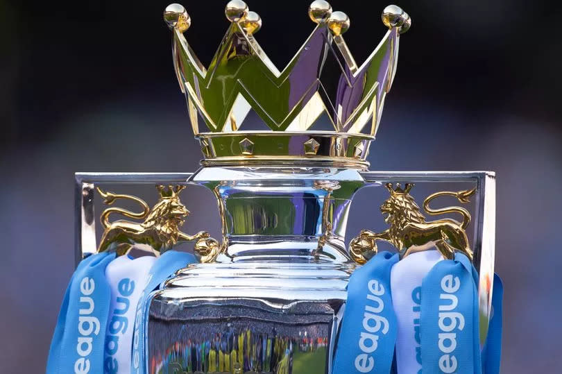 Premier League trophy