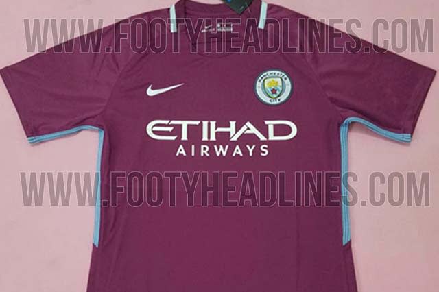 Leaked Manchester City 2017/18 shirt