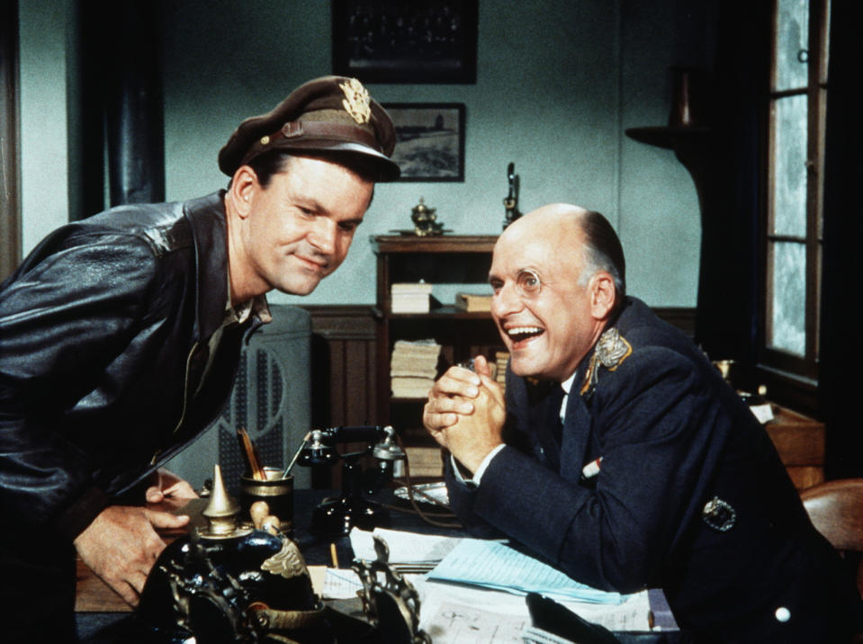 Bob Crane and Werner Klemperer