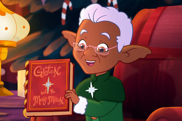 <p>Build-A-Bear Entertainment & Foundation Media Partners</p> Dionne Warwick as Sage the Evergreen in 'Glisten and The Merry Mission'