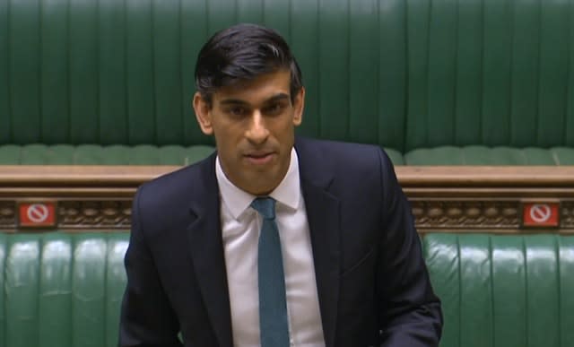Rishi Sunak delivers his Spending Review 
