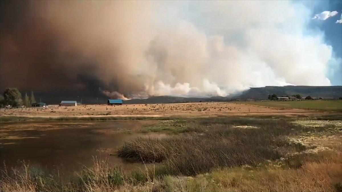 Utah Wildfire Forces Hundreds To Evacuate Homes 6824