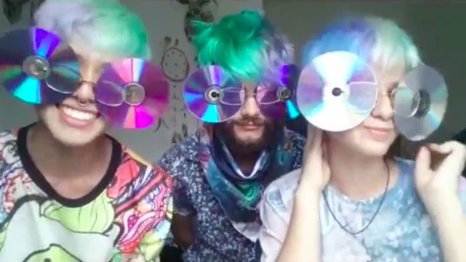 These three friends posted a video to social media to show their attempt at the latest fad. Photo: YouTube