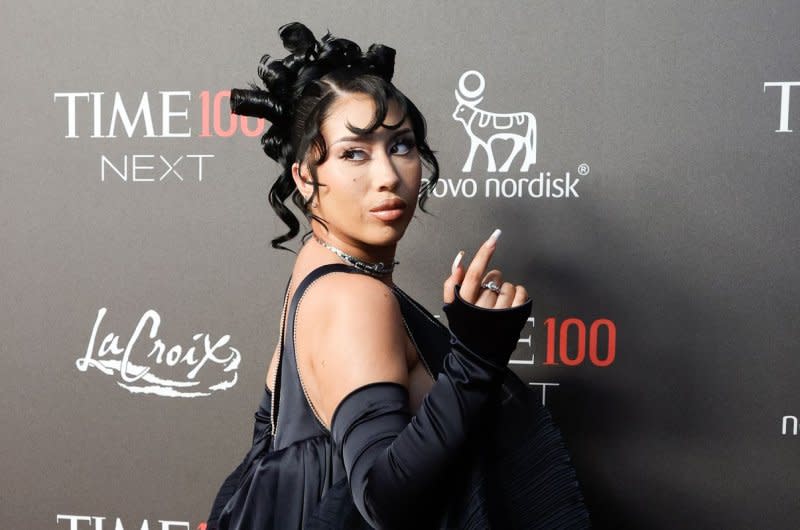 Kali Uchis welcomed a son with her partner, rapper Don Toliver. File Photo by Jason Szenes/UPI