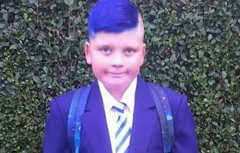 Tristan Barrass, 13, was murdered along with his brother (Picture: Facebook)