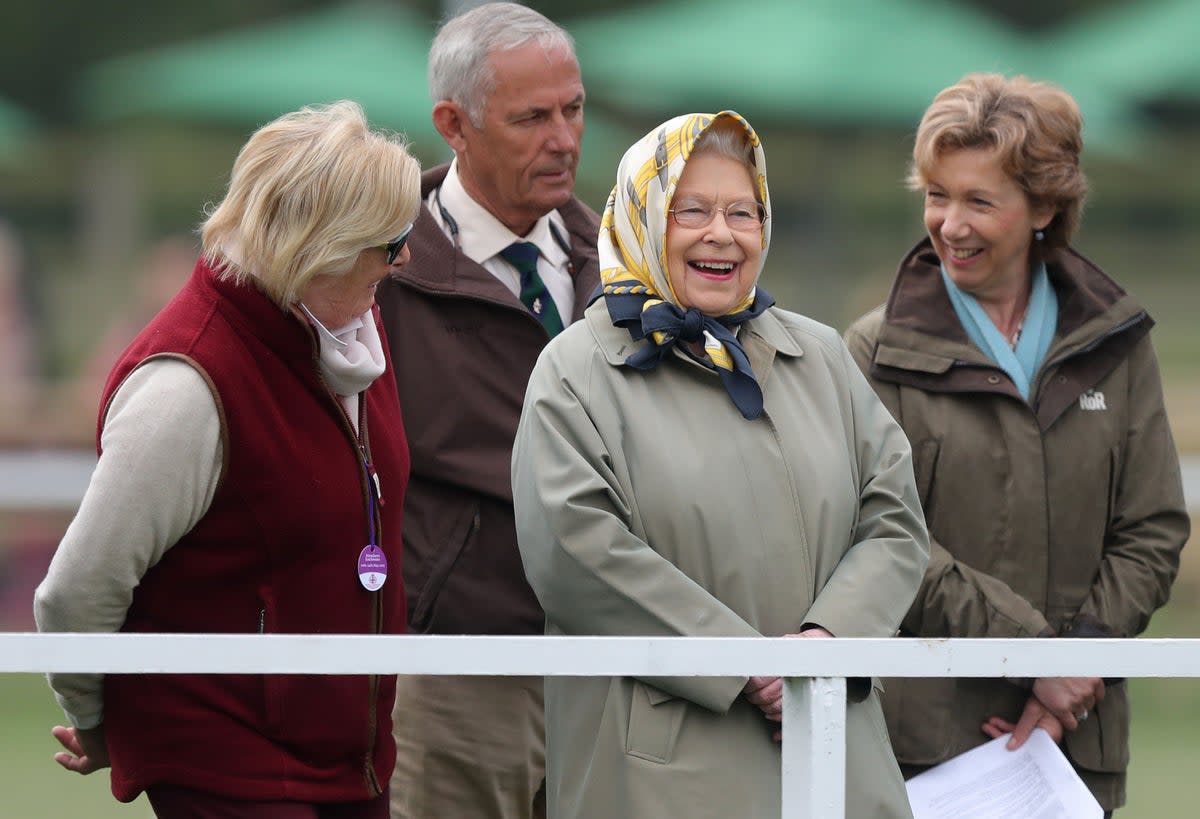 The Queen, at the age of 91, enjoying the Royal Windsor Horse Show in 2017 (Andrew Matthews/PA) (PA Archive)