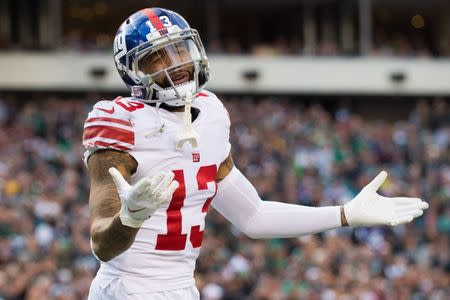 Giants WR Odell Beckham Jr. will miss his second-straight week with a quad issue.