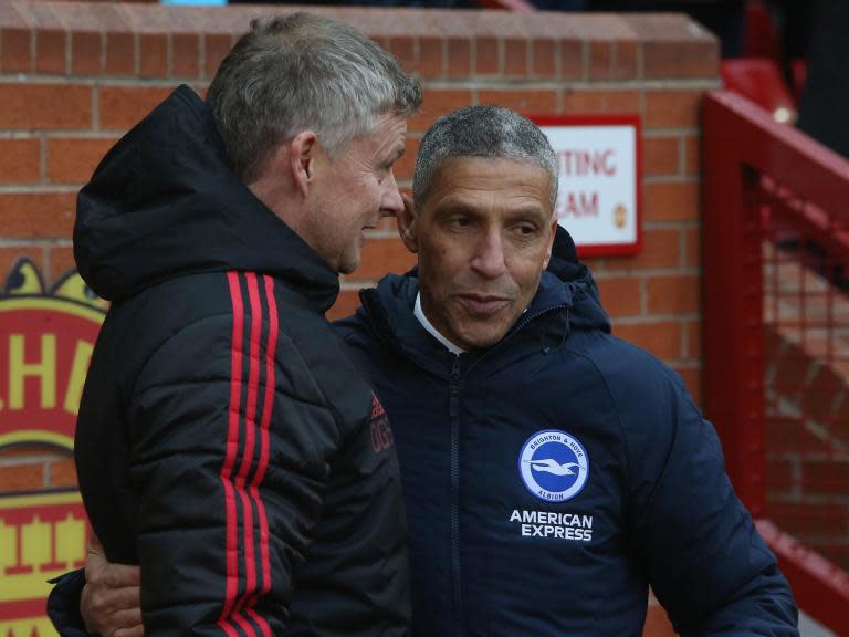 Ole Gunnar Solskjaer deserves credit for Manchester United turnaround, says Chris Hughton