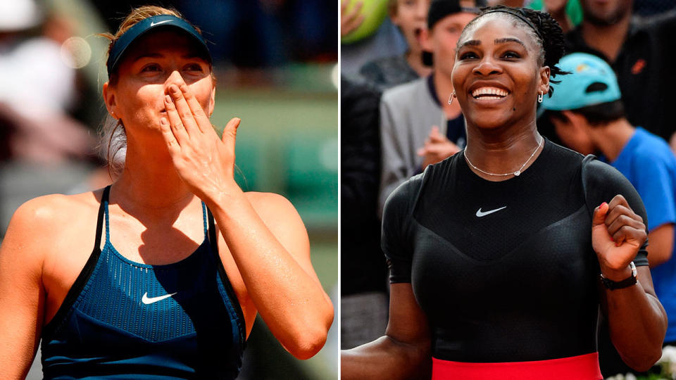 Serena, Sharapova