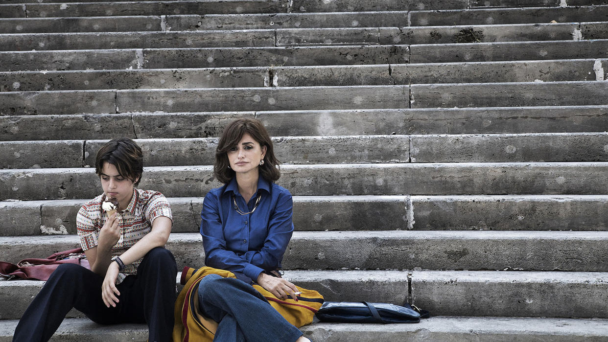 Luana Giuliani and Penelope Cruz appear in 