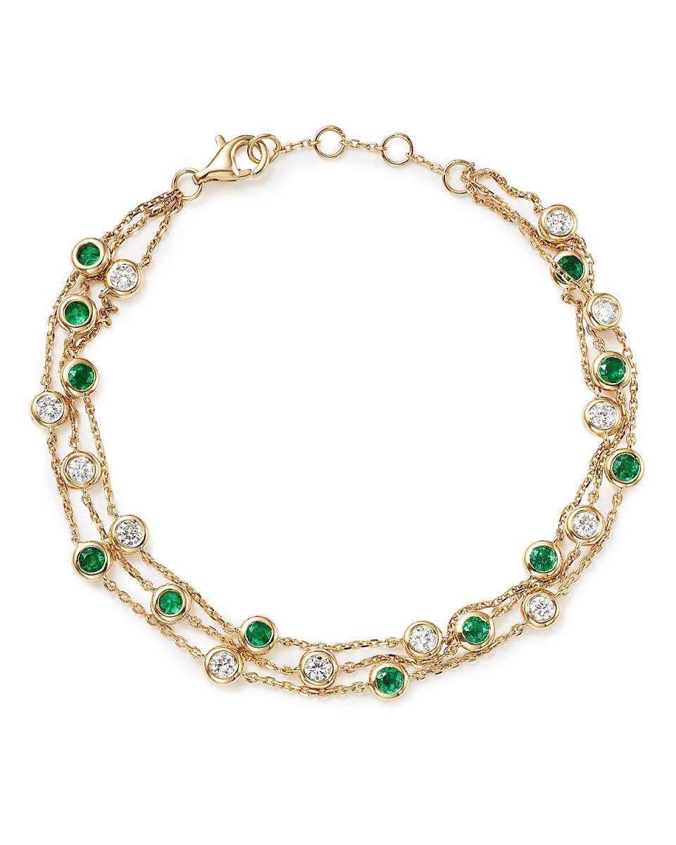 <p><a href="https://go.redirectingat.com?id=74968X1596630&url=https%3A%2F%2Fwww.bloomingdales.com%2Fshop%2Fproduct%2Fbloomingdales-emerald-diamond-station-bracelet-in-18k-yellow-gold-100-exclusive%3FID%3D2780668&sref=https%3A%2F%2Fwww.esquire.com%2Flifestyle%2Fg46192239%2F10-year-anniversary-gifts%2F" rel="nofollow noopener" target="_blank" data-ylk="slk:Shop Now;elm:context_link;itc:0;sec:content-canvas" class="link ">Shop Now</a></p><p>Emerald & Diamond Station Bracelet</p><p>bloomingdales.com</p><p>$2385.00</p>