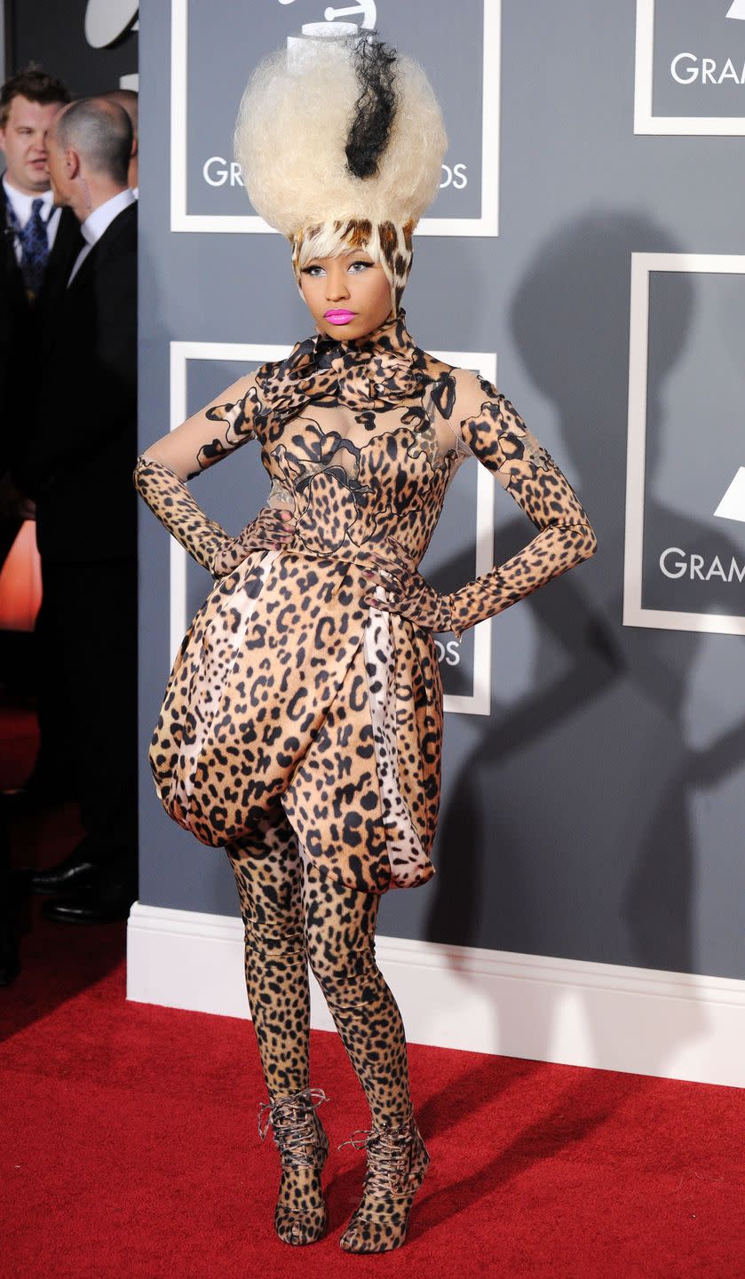 Nicki Minaj at the 2011 Grammy Awards