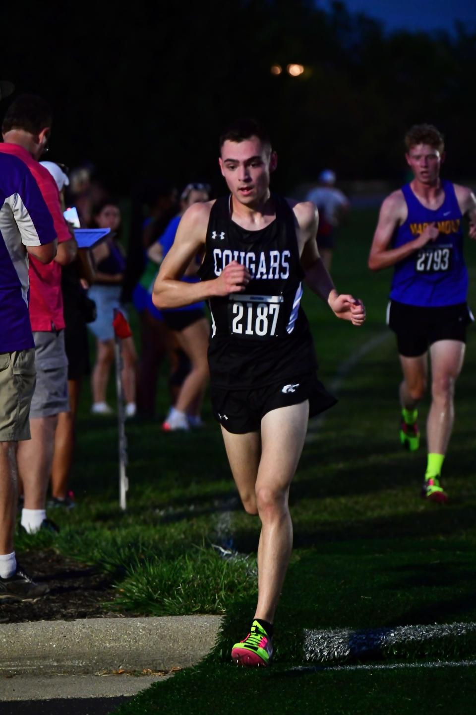 Cincinnati Christian's Micah Katz is headed to the state cross country championship for the second time.