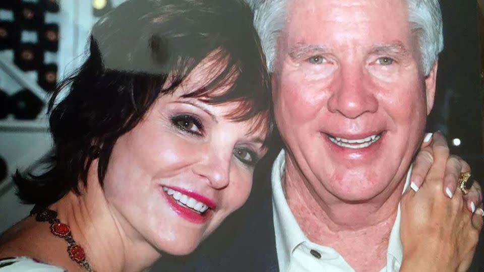 A family photo of Tex McIver and his wife, Diane. - From McIver Family/WSB