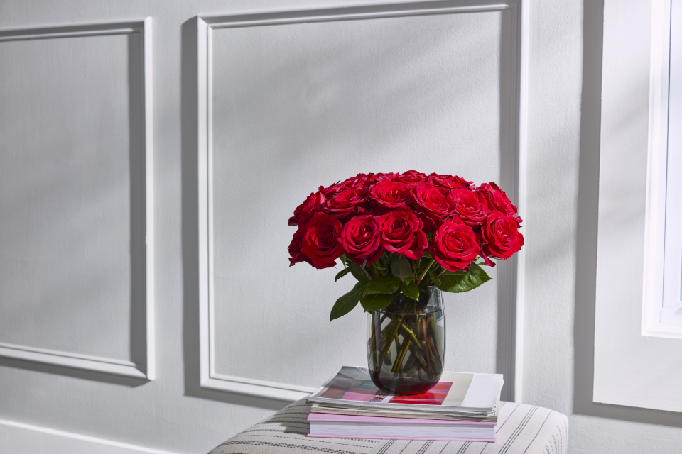 Whole Foods is offering a 24-stem bunches of roses for Valentine's Day.