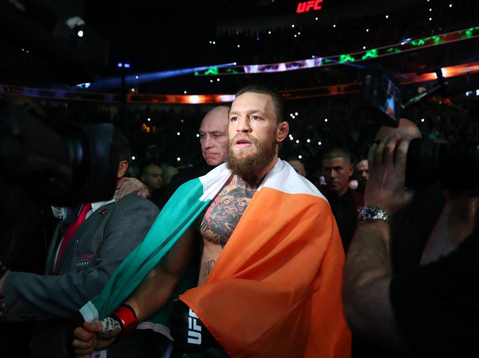 Conor McGregor knocked out Donald Cerrone: Getty