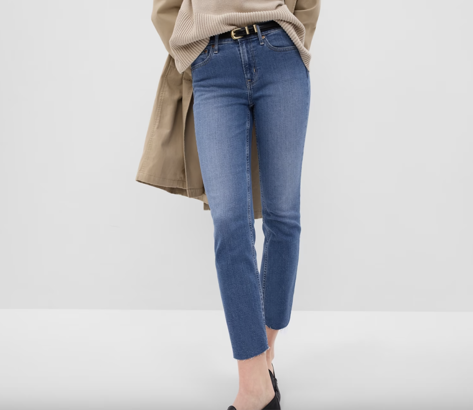 Mid-Rise Vintage Slim Jeans (Photo via Gap)