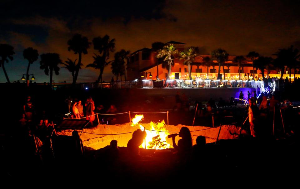 The Lake Worth Beach Bonfire, with music by Uproot Hootenany, will be held Friday, Jan. 5 at Lake Worth Beach.