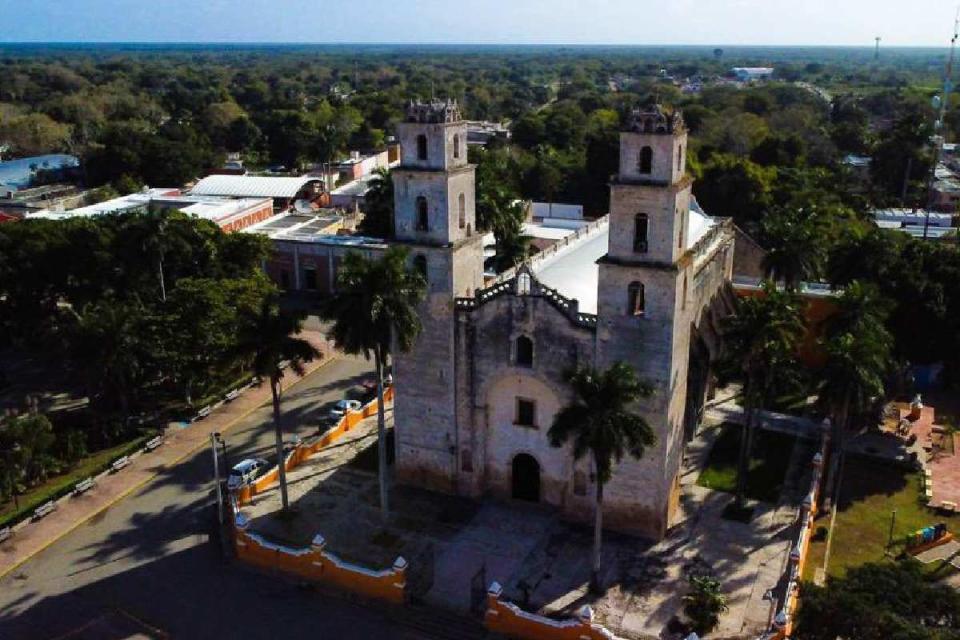 Iglesia de San José de Espita, en Yucatán. 