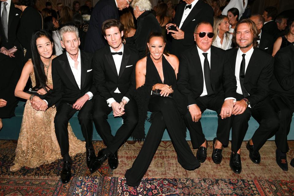 The American fashion icon celebrated his 50th anniversary with a grand fête in Central Park.