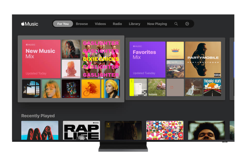 Apple Music on Samsung Smart TV