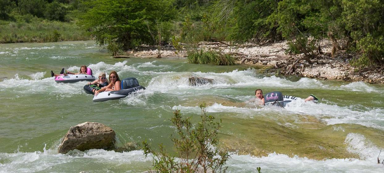 Generations of Texans have spent summer days floating on the Frio River at Garner State Park.