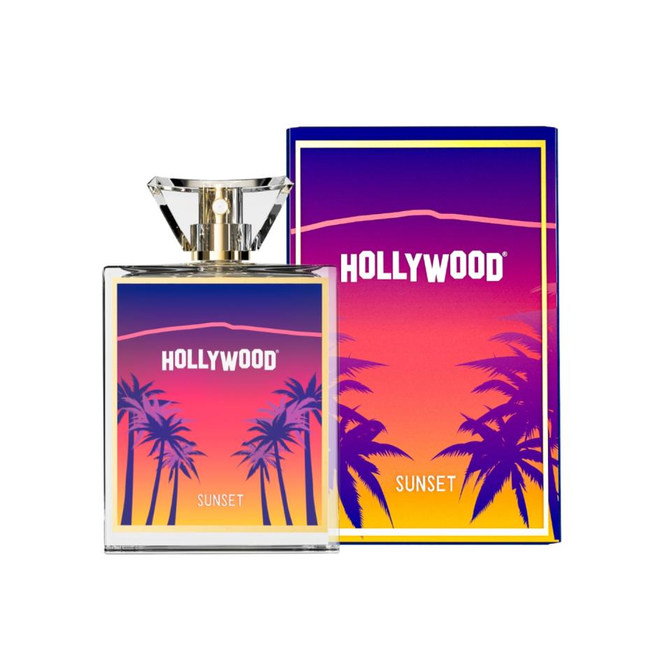 Hollywood Sunset <a href="https://wwd.com/beauty-industry-news/fragrance/acne-studios-first-perfume-frederic-malle-revealed-1236253551/" rel="nofollow noopener" target="_blank" data-ylk="slk:fragrance;elm:context_link;itc:0;sec:content-canvas" class="link ">fragrance</a>.