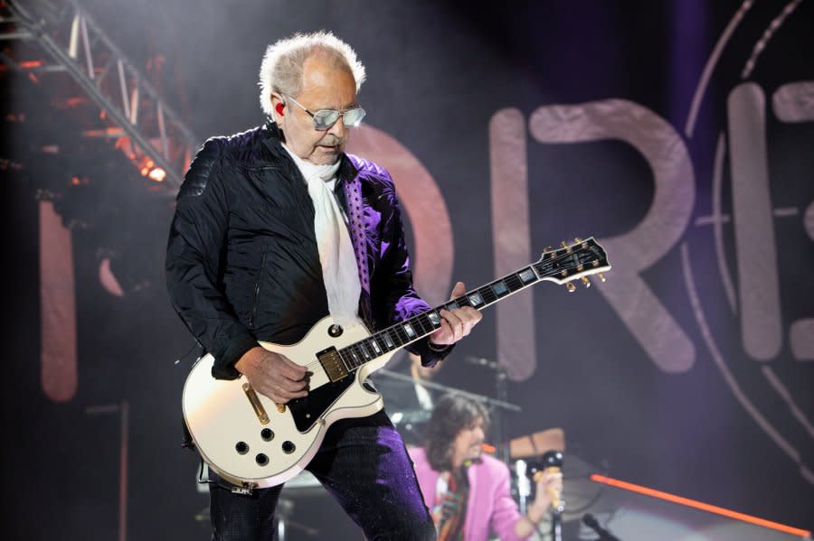 Band co-founder, guitarist and lead songwriter Mick Jones, 79, has not performed most shows since he has Parkinson’s.
