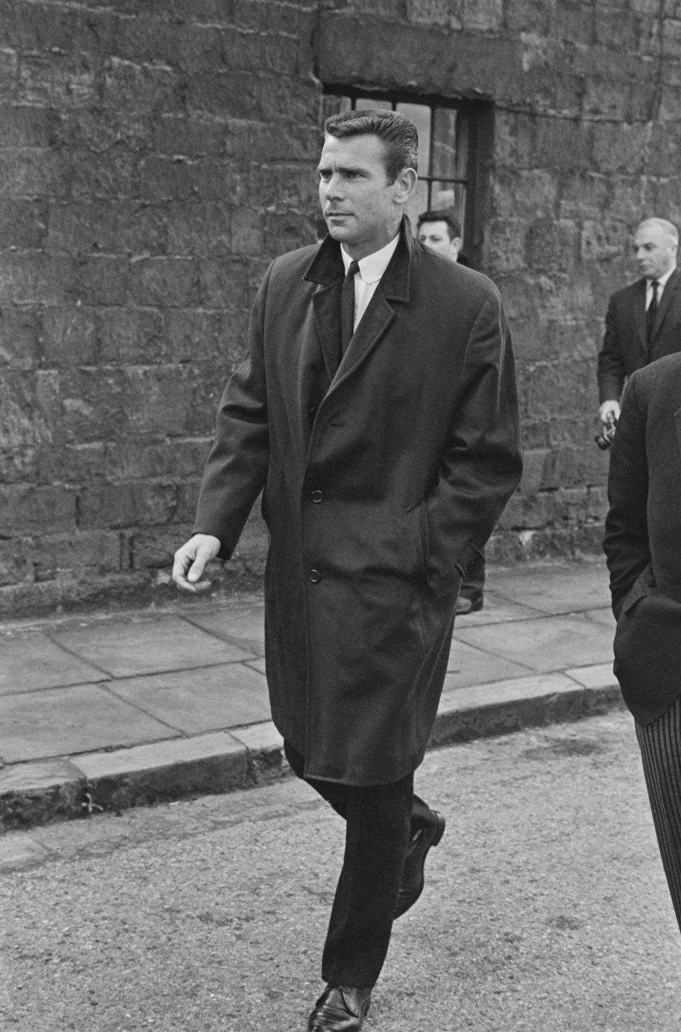 Arriving at court in 1964 - R Viner/Daily Express/Hulton Archive/Getty Images