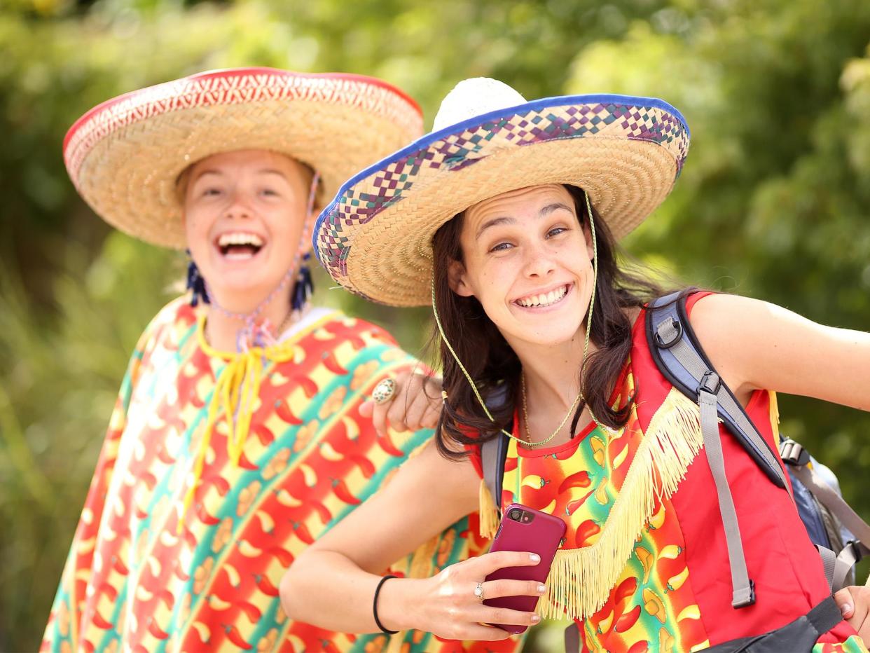 Sombreros would also be banned under the fancy dress guidelines being drawn up by Kent student union: Steven Paston//PA Images