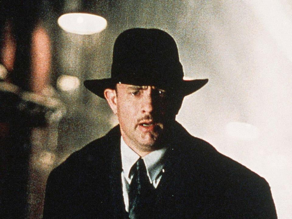 Tom Hanks in ‘Road to Perdition’ (Francois Duhamel/20th Century Fox/Dreamworks/Kobal/Shutterstock)