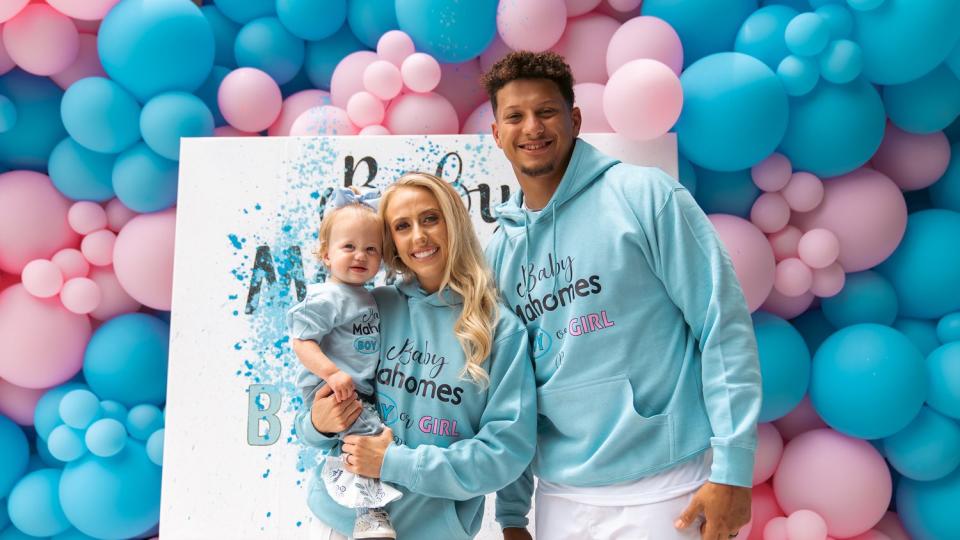 Patrick Mahomes and Brittany's Gender Reveal Party