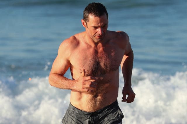 Hugh Jackman caught up in shark scare at Bondi Beach