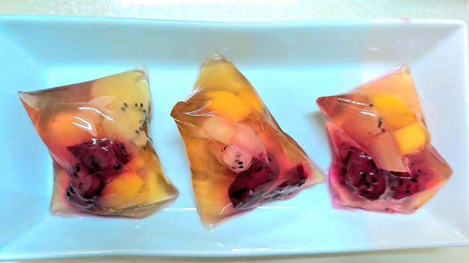 冰涼水果粽。圖：北榮桃園分院提供