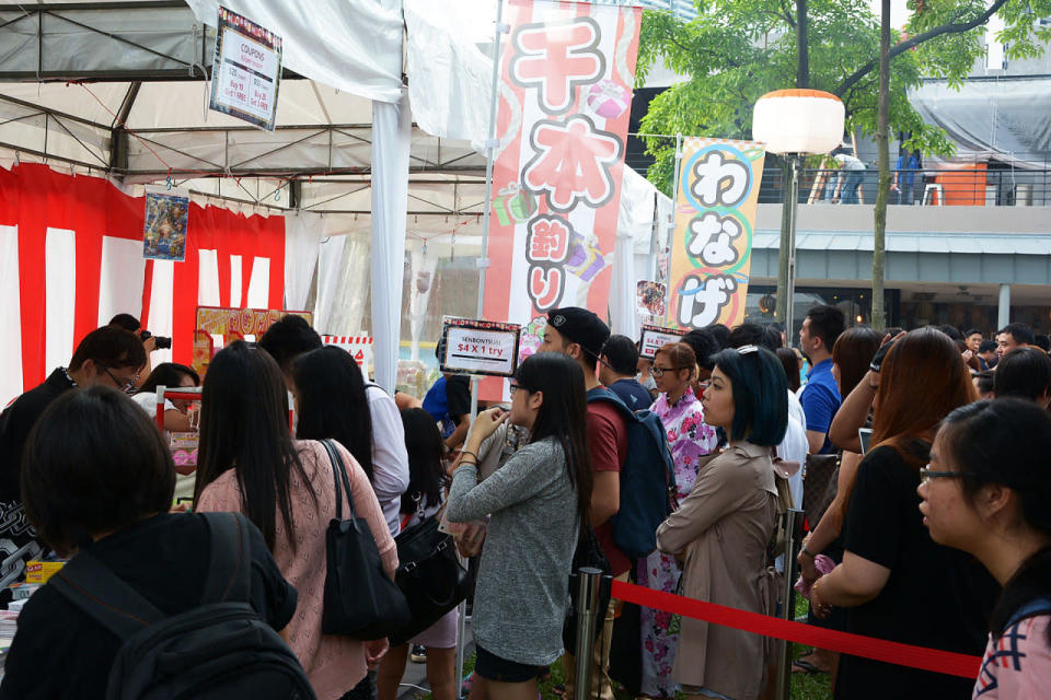 The festival crowd. (Photo: Sharlene Sankaran/Yahoo Singapore)