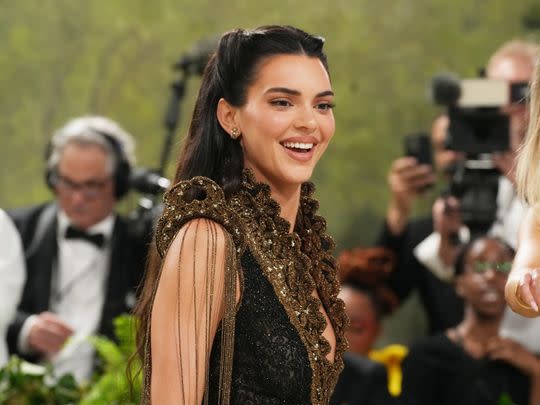 With a dress code centered around “The Garden of Time,” Monday night’s Met Gala was bound to bring out some fantastic gowns from the fashion history books. And one person who delivered on that front was Kendall Jenner.