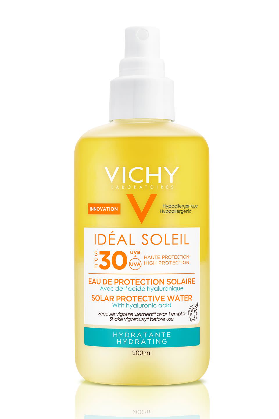 Vichy Idéal Soleil Hydrating SPF30 Protective Solar Water, £19