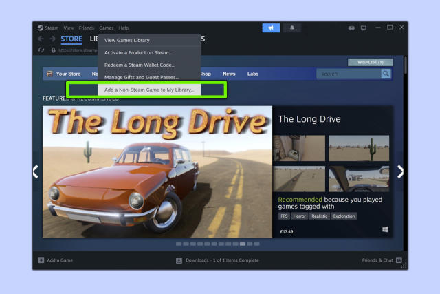 How to add non-Steam games to Steam