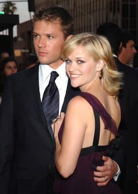 Ryan Phillipe and Reese Witherspoon at the Beverly Hills premiere of Lions Gate Films' Crash