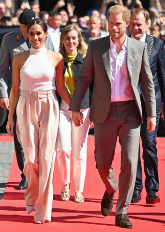 Samir Hussein/WireImage Meghan Markle and Prince Harry at the Invictus Games Dusseldorf 2023 - One Year To Go event in September 2022 in Dusseldorf, Germany.