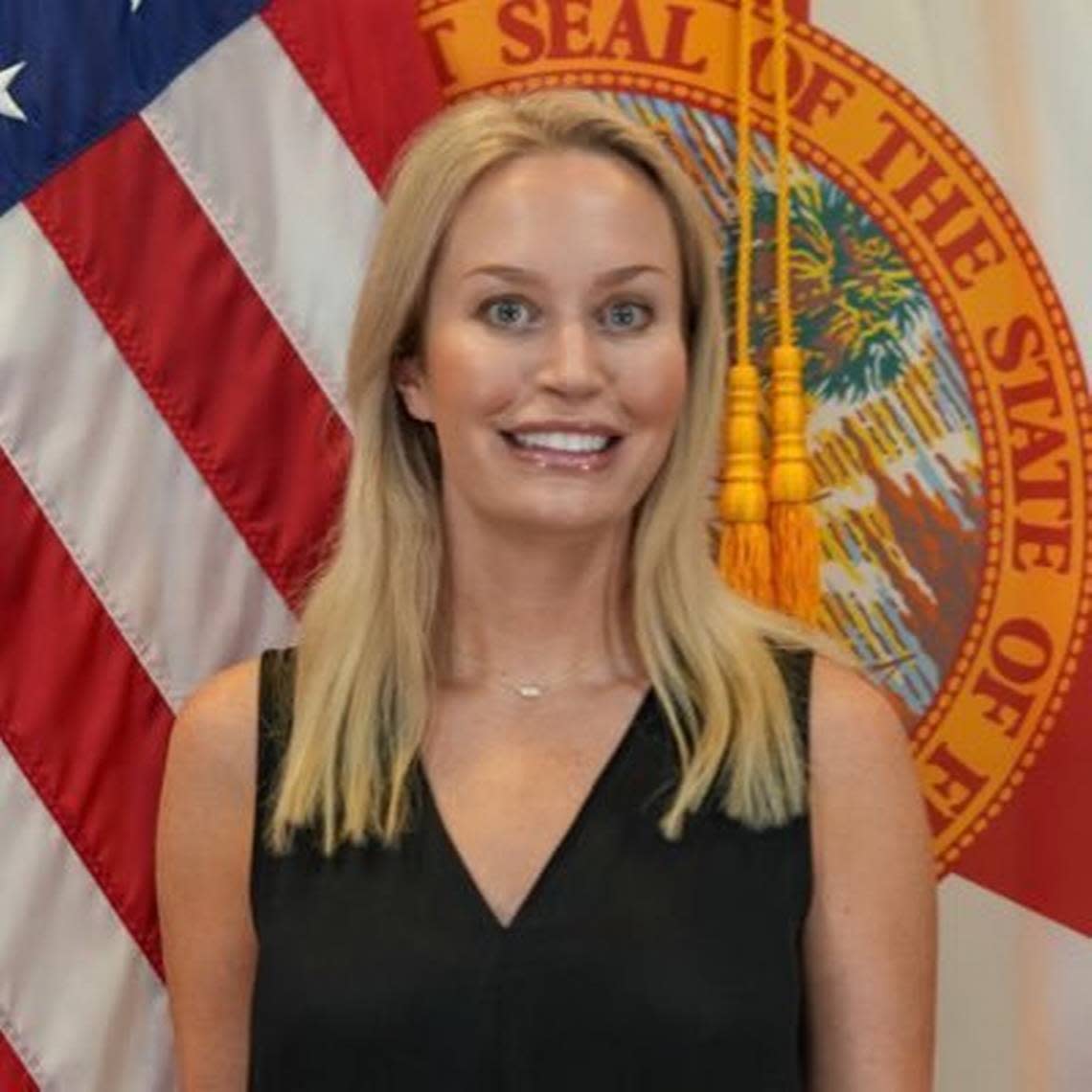 This is a photo of Christina Pushaw from her Twitter account, which she uses to advocate for Florida Gov. Ron DeSantis.