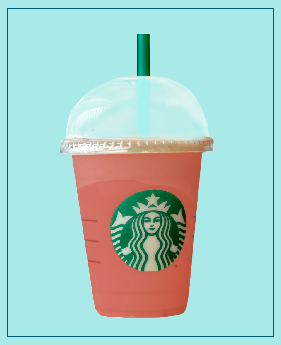 <p>This drink has been doing the rounds on social media, and it’s no wonder! Practically the definition of summer, it’s deliciously sweet and a gorgeous pink in colour. </p><p><strong>What should I ask for? </strong>Iced Youthberry Tea with Strawberry Sauce and Lemonade.</p>