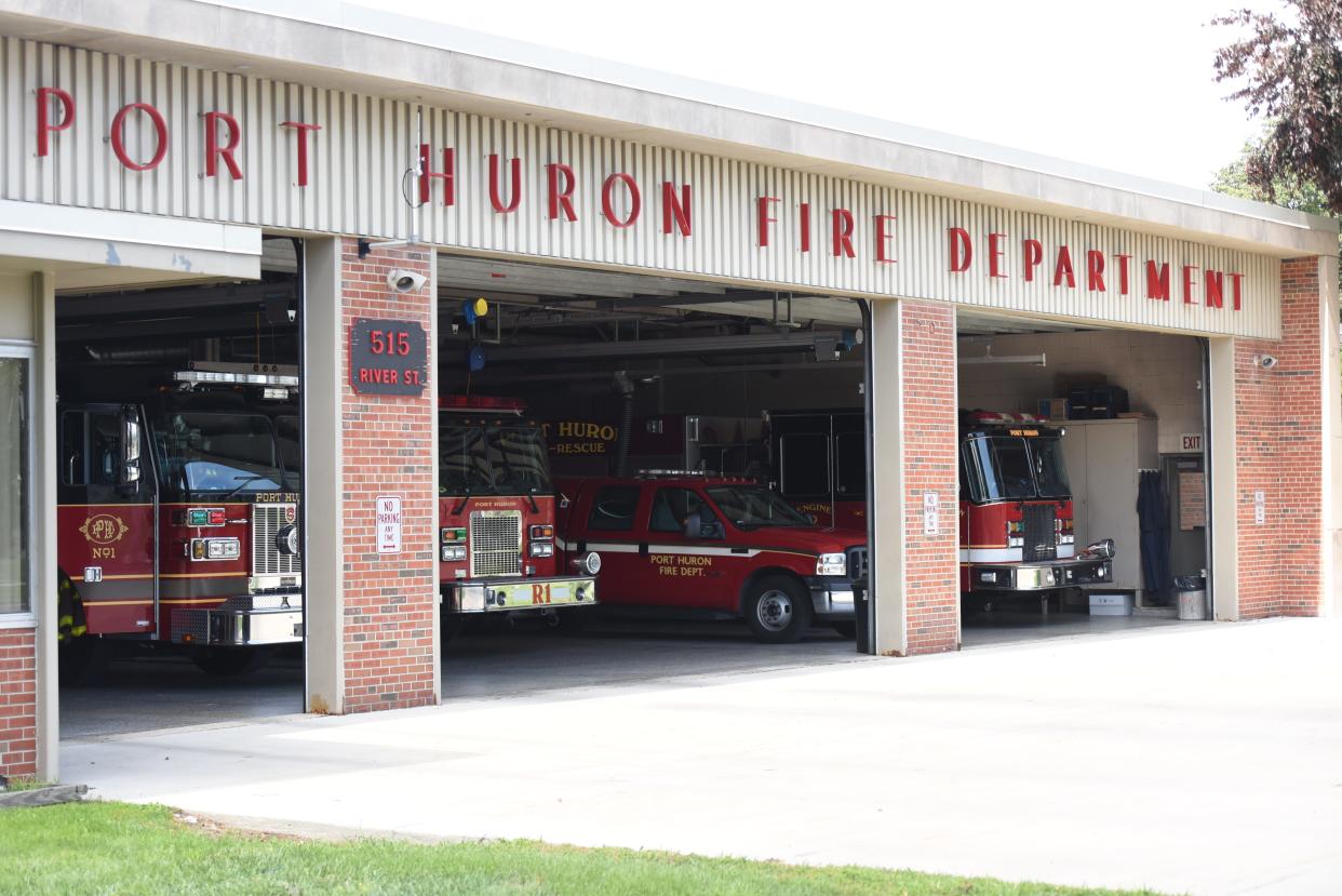 The Port Huron Fire Department Central Station stands ready to respond to emergency calls ranging from structure fires to medical emergencies on Aug. 11, 2023