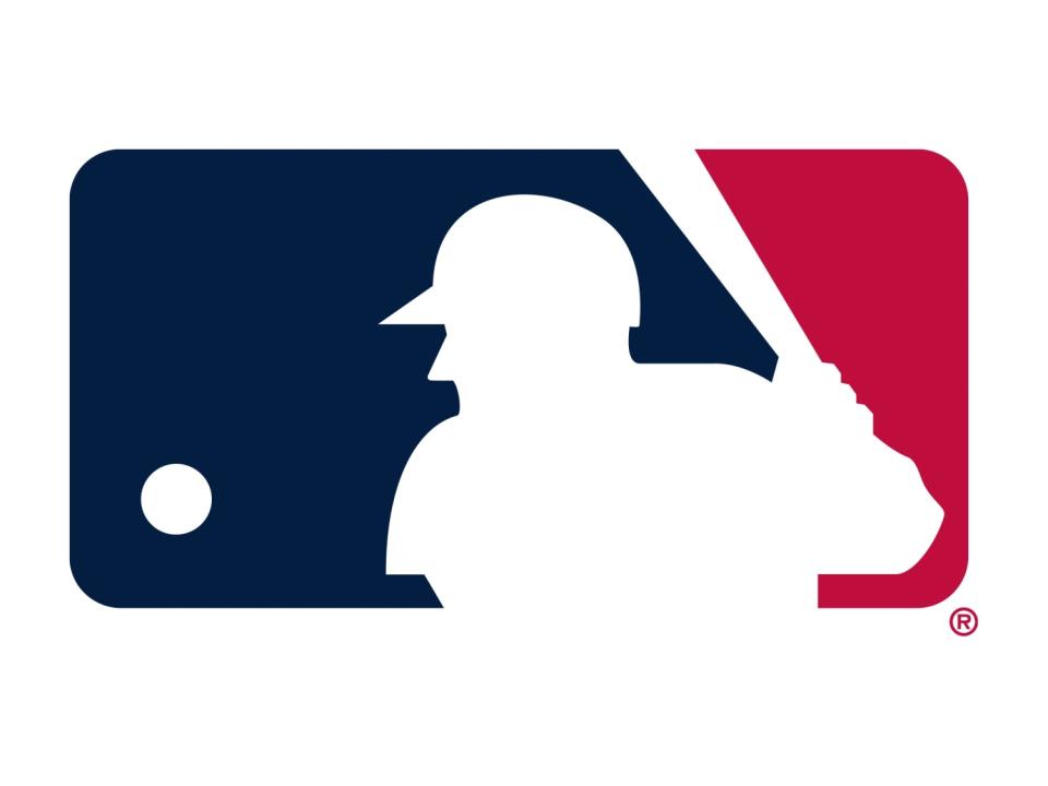 The logo for Major League Baseball