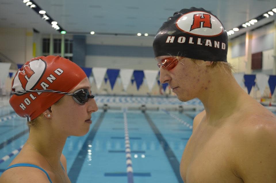 Holly Morren and Jeremiah Morren are the only siblings in Michigan history to win the state title in the same even the same year.