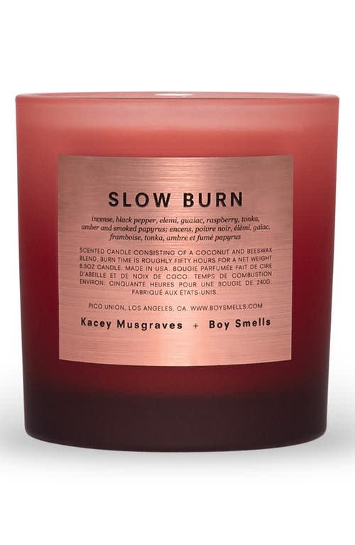 24) Boy Smells x Kacey Musgraves Slow Burn Scented Candle