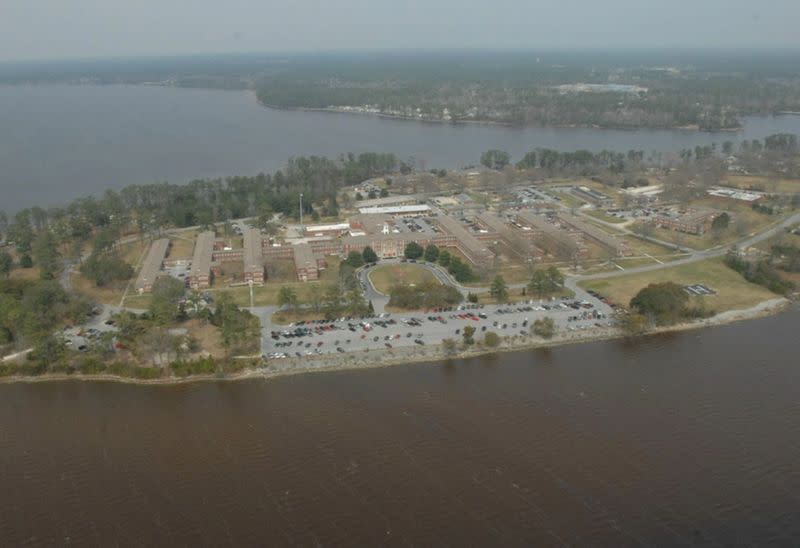 Buildings at U.S. Marine Corps Base Camp Lejeune